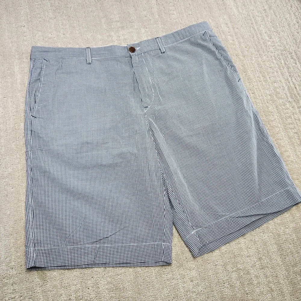 Lacoste Chino Shorts Men 38 Black Micro Gingham Check 11